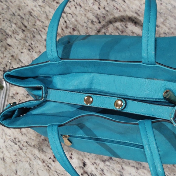 Purse med/large blue/teal - Picture 5 of 12